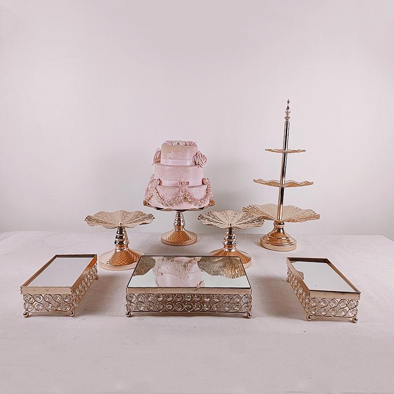 Other Bakeware 3pcs-7pcs Fruit Plate Gold Tray Stand Holder Table Home Cake Jewelry Storage With Handle
Other Bakeware 3pcs-7pcs Fruit Plate Gold Tray Stand Holder Table Home Cake Jewelry Storage With Handle