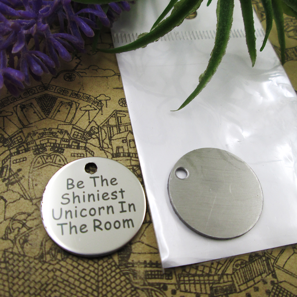 40pcs--stainless steel charms"Be the shiniest unicorn in theroom" more style choosing DIY pendants fo necklace
40pcs--stainless steel charms"Be the shiniest unicorn in theroom" more style choosing DIY pendants fo necklace