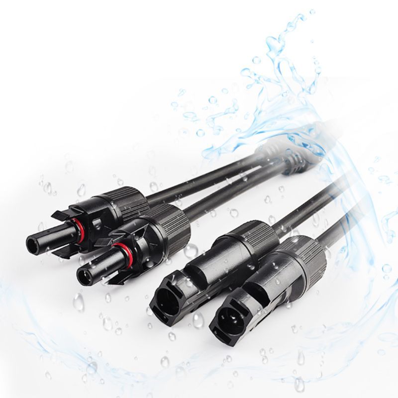 1-pair MC4Y Connection Cable Electric solar panel Wire Photovoltaic connector 40JA