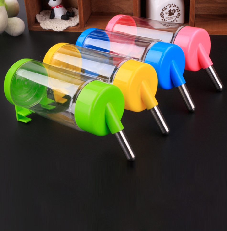 Petty&Better 400ML Plastic Hamster Drinker Water Bottle Dispenser Feeder Hanging Pet Dog Squirrel Rabbit Drinking Head Pipe