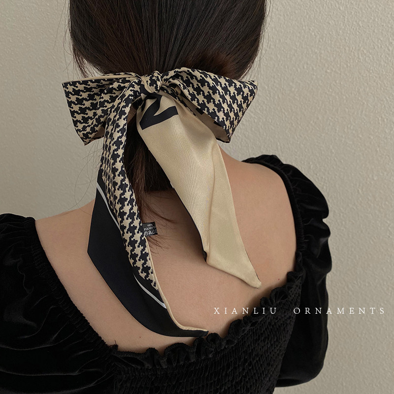 Designer Fashion Headband Luxury Brand Women's Design Scarf Handbag Multifunctional High Quality Print 6*95cm 
Designer Fashion Headband Luxury Brand Women's Design Scarf Handbag Multifunctional High Quality Print 6*95cm