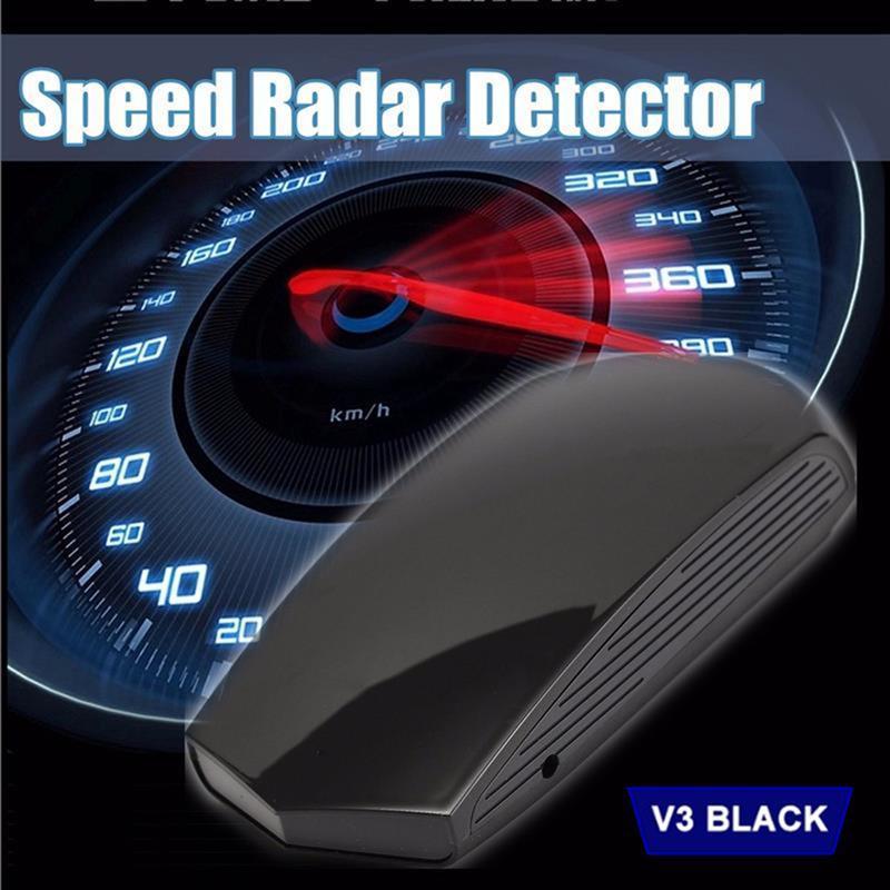 V3 360 Full-band Scanning Radar Detector Tool LED Display Car GPS Laser Speed Camera Detectors Tools Russian & English