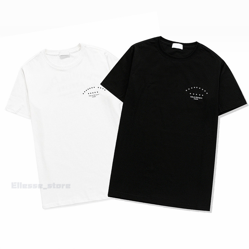 21SS Mens Womens Designers T Shirts Fashion man T-shirt France Brands Top Quality Women Tees Short Sleeve Luxe Tshirts, Black-short sleeve front
21SS Mens Womens Designers T Shirts Fashion man T-shirt France Brands Top Quality Women Tees Short Sleeve Luxe Tshirts, Black-short sleeve front