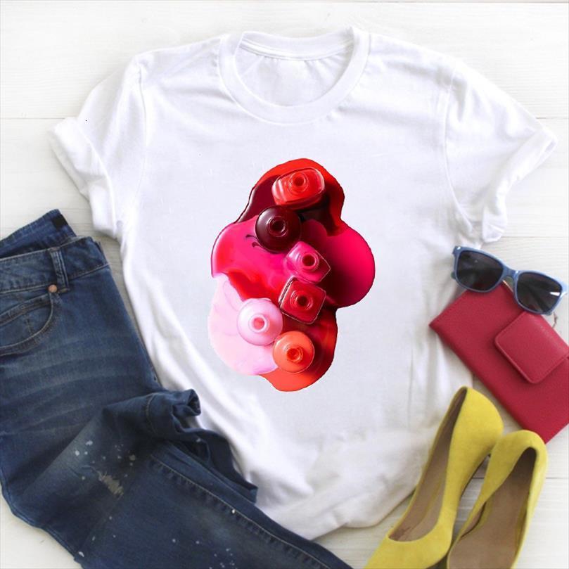 men 3d fingernail make up t shirt cute fashion print summer tee ladies female clothes mens graphic, White;black
men 3d fingernail make up t shirt cute fashion print summer tee ladies female clothes mens graphic, White;black