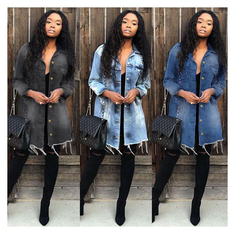 Women' Jackets Women Plain Casual Long Sleeve Lapel Single-Breasted Denim Coats Blouse Ladies Loose Party Wedding Tops Outwear, Black
Women' Jackets Women Plain Casual Long Sleeve Lapel Single-Breasted Denim Coats Blouse Ladies Loose Party Wedding Tops Outwear, Black