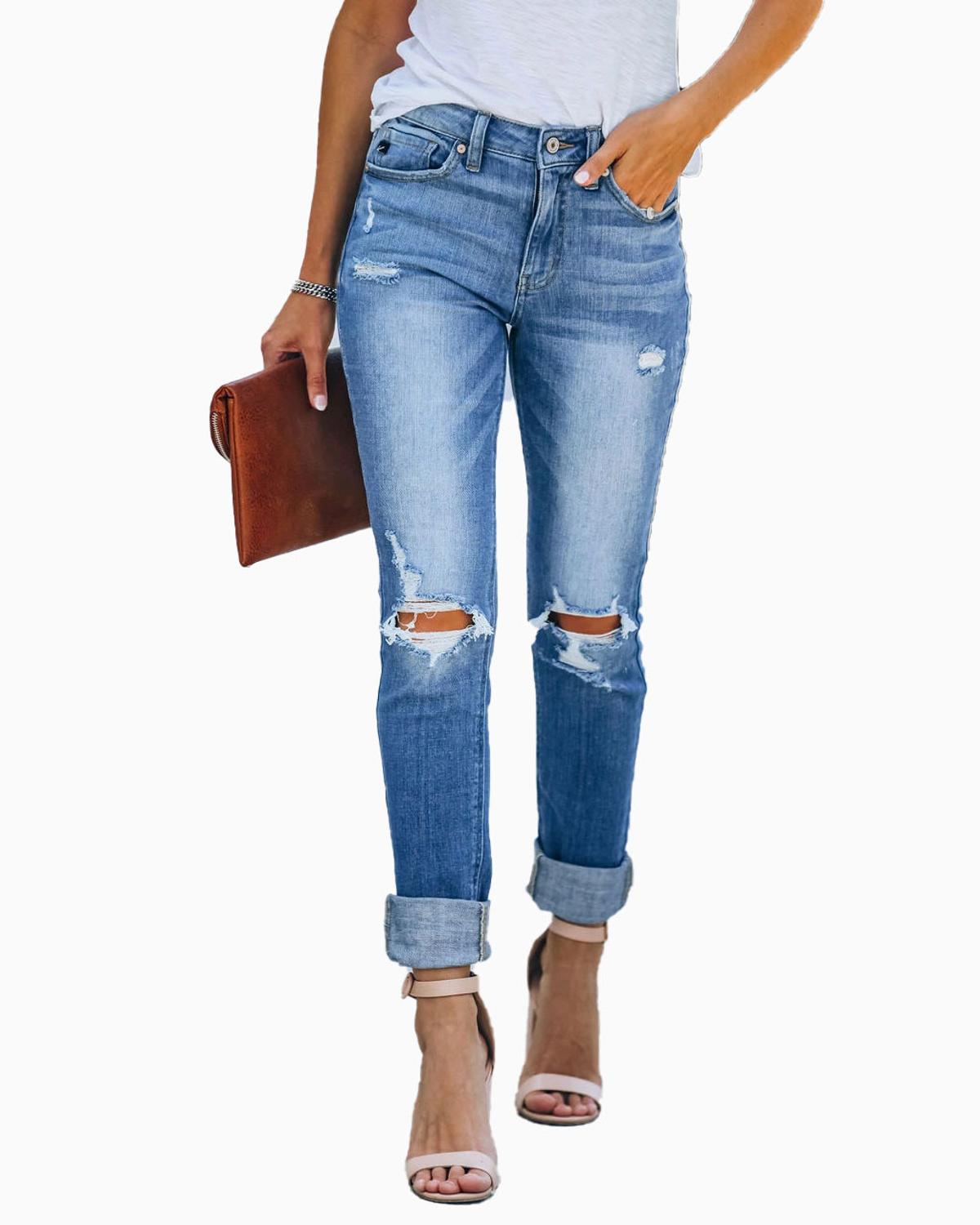 Arrival Womens ripped jeans Fashion denim pencil pants Slim jeans female autumn clothing XS-XL drop shipping Clothes Size 2xl, Blue
Arrival Womens ripped jeans Fashion denim pencil pants Slim jeans female autumn clothing XS-XL drop shipping Clothes Size 2xl, Blue