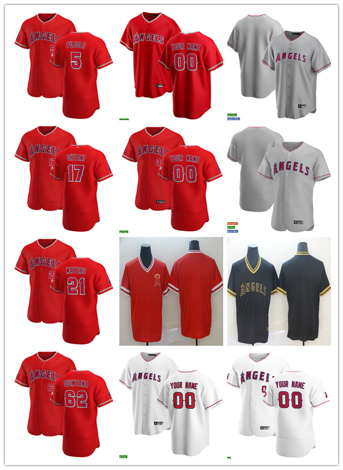 Mens Womens Youth 21 Mike Mayers 17 Shohei Ohtani 5 Albert Pujols 62 Jose Quintana Custom Baseball Jersey Blank red white gray, Blue;black
Mens Womens Youth 21 Mike Mayers 17 Shohei Ohtani 5 Albert Pujols 62 Jose Quintana Custom Baseball Jersey Blank red white gray, Blue;black