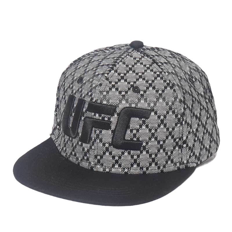 American UFC embroidered hip hop men's and women's outdoor leisure sun shading flat edge baseball cap, Black
American UFC embroidered hip hop men's and women's outdoor leisure sun shading flat edge baseball cap, Black