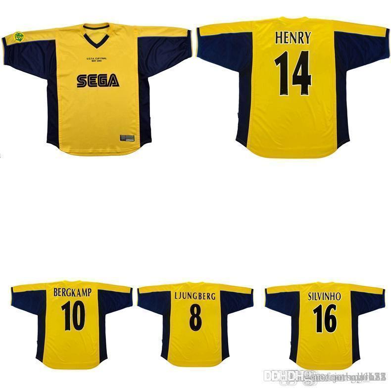 1999 2000 2001 away Henry Bergkamp Vieira retro soccer jersey Sylvinho Ljungberg PIRES classic vintage football shirt, Black
1999 2000 2001 away Henry Bergkamp Vieira retro soccer jersey Sylvinho Ljungberg PIRES classic vintage football shirt, Black