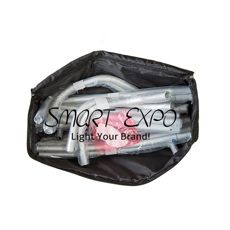 3*6 Expo Banner Displays Modular Trade Show Booth Advertising Display with Frame Kits Customized Printed Graphics Carry Bag
