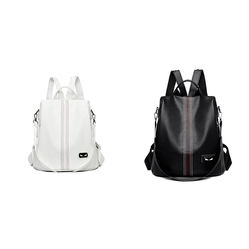 Fashion Backpack Female Korean Version Of All-Match Pu Soft Leather Anti-Theft Large Capacity School Bags
Fashion Backpack Female Korean Version Of All-Match Pu Soft Leather Anti-Theft Large Capacity School Bags