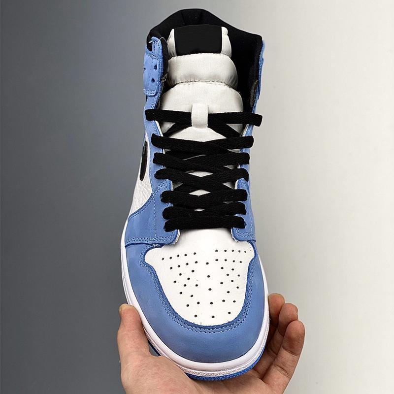 High OG 1 1s UNC Black White University Blue Basketball Shoes Women Men Fashion Trainers luxurys Designer Sneakers 555088-134 Full SizeZRAQ, #1
High OG 1 1s UNC Black White University Blue Basketball Shoes Women Men Fashion Trainers luxurys Designer Sneakers 555088-134 Full SizeZRAQ, #1