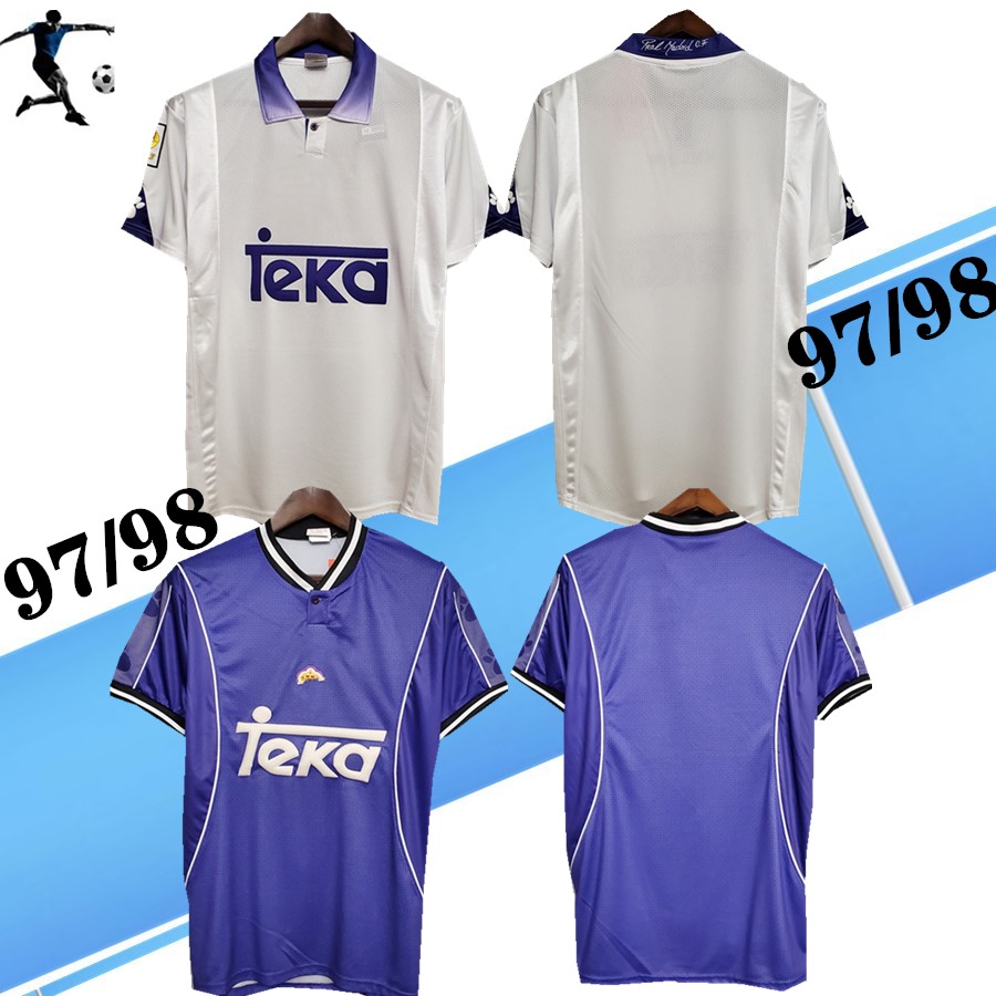 1997 1998 Soccer Jersey#7 RAUL R.CARLOS HIERRO REDONDO SUKER SEEDORF Real Madrid retro soccer jersey 97 98 vintage football shirt classic camiseta, 94/96 home
1997 1998 Soccer Jersey#7 RAUL R.CARLOS HIERRO REDONDO SUKER SEEDORF Real Madrid retro soccer jersey 97 98 vintage football shirt classic camiseta, 94/96 home