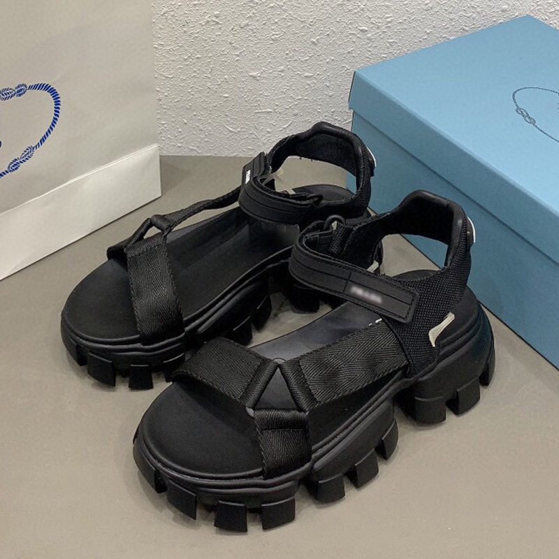 Designer Women PRA Platform Heel Sandals 2021s Summer Italy Milano Vintage Fashion Sandy Beach Sandal Rubber Flat Heels Heightened Shoe Luxu, Black
Designer Women PRA Platform Heel Sandals 2021s Summer Italy Milano Vintage Fashion Sandy Beach Sandal Rubber Flat Heels Heightened Shoe Luxu, Black