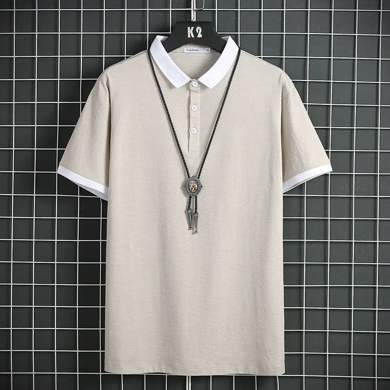 Polo Shirt Man Comfortable Mens Casual Top Multicolor Cotton Polo Shirt Men Short Sleeve High Quantity Summer Polo Mens Clothing 210603