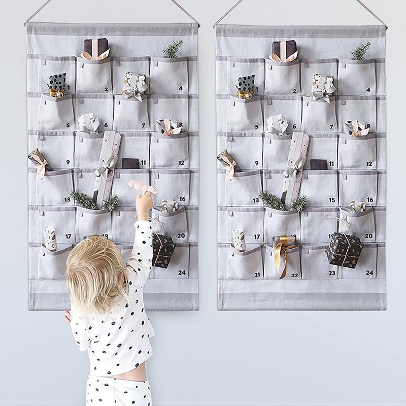 Storage Bags Advent Calendar With Pockets Multipurpose 24 Grids Hanging Bag For Home Living Room Bedroom
Storage Bags Advent Calendar With Pockets Multipurpose 24 Grids Hanging Bag For Home Living Room Bedroom
