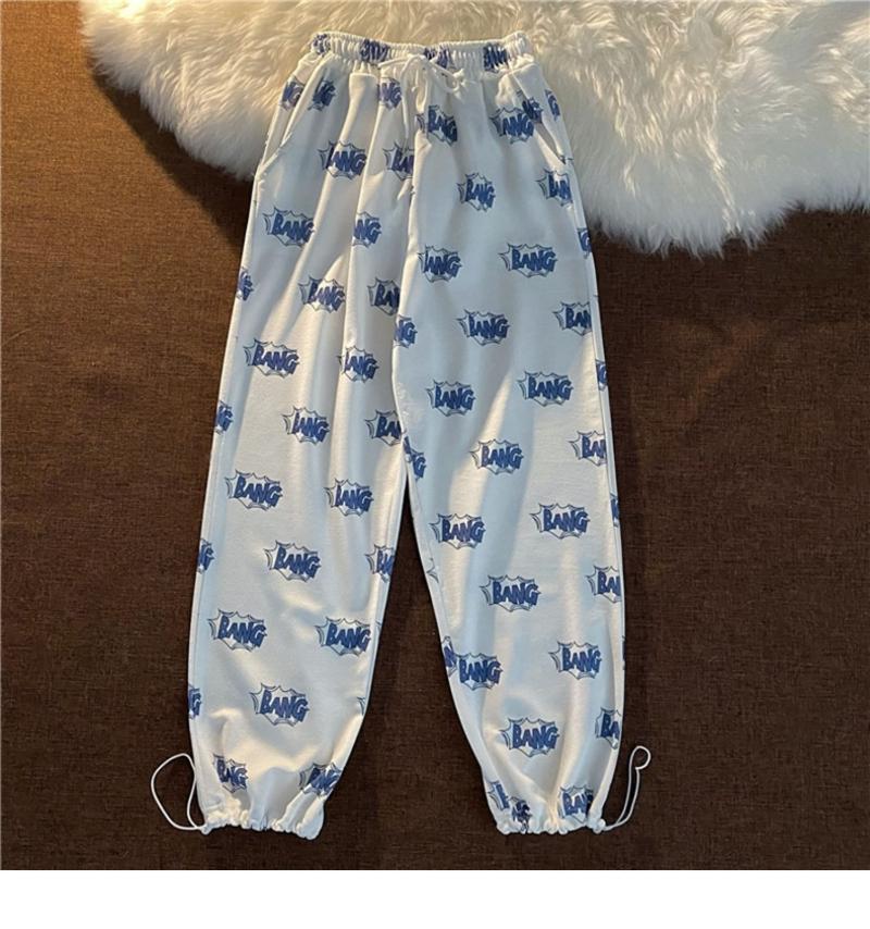 Women's Pants & Capris Personalized Fashion Brand Wide Leg Leggings Elastic Waist Students' Loose And Versatile Hiphop, Black;white
Women's Pants & Capris Personalized Fashion Brand Wide Leg Leggings Elastic Waist Students' Loose And Versatile Hiphop, Black;white