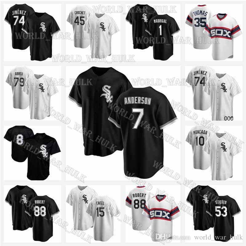 2021 Luis Robert White Jersey Sox Lucas Giolito Yasmani Grandal Tim Anderson Abreu Eloy Jimenez Michael Kopech Yoan Moncada Jackson Keuchel, Blue;black
2021 Luis Robert White Jersey Sox Lucas Giolito Yasmani Grandal Tim Anderson Abreu Eloy Jimenez Michael Kopech Yoan Moncada Jackson Keuchel, Blue;black