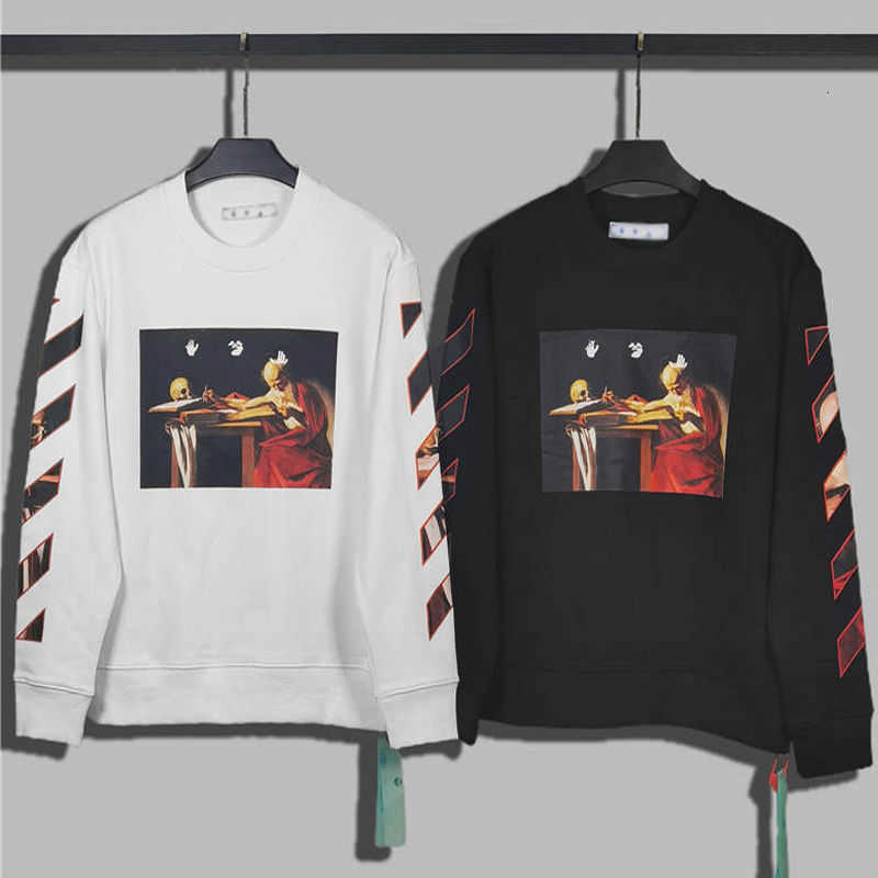 Men's Hoodies Sweatshirts 21 Autumn Winter Off Wialrd Ow Religious Arrow Trend Hip Hop White Round Neck Pullover for Men and Women
Men's Hoodies Sweatshirts 21 Autumn Winter Off Wialrd Ow Religious Arrow Trend Hip Hop White Round Neck Pullover for Men and Women