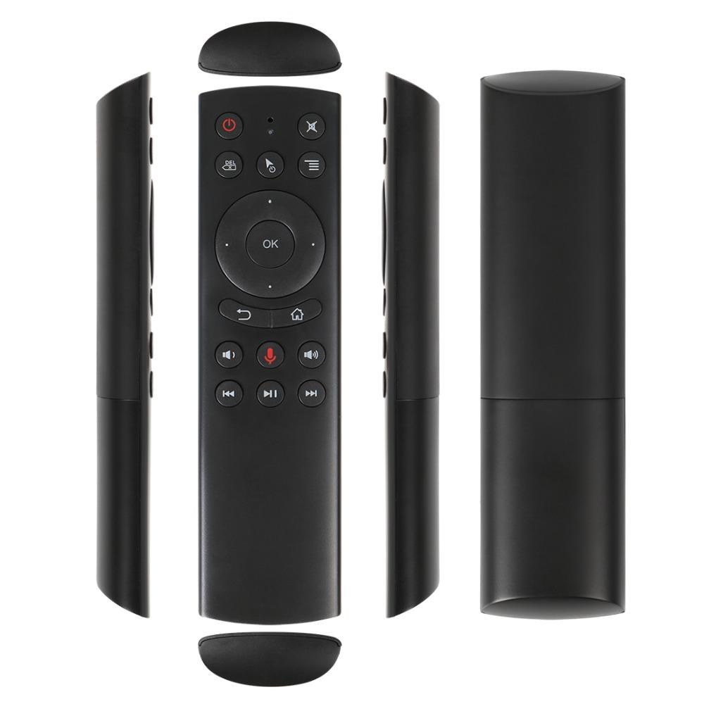 G20S 2.4G Wireless Air Mouse Gyro Voice Control Sensing Universal Mini Keyboard Remote Control For PC Android TV Box
