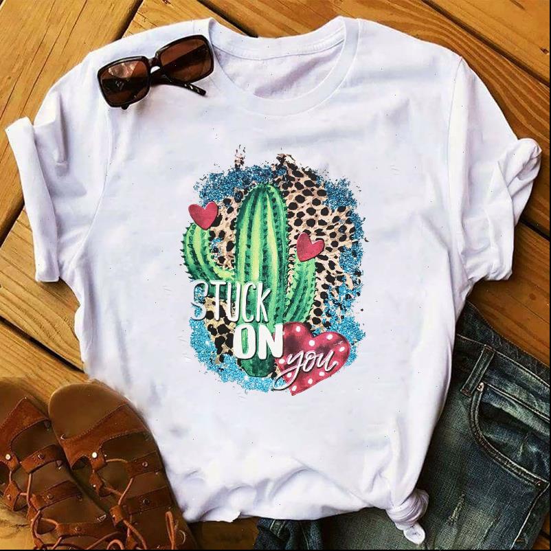 women t shirt cactus graphic leopard female print valentines day clothes lady ladies womens tee shirts, White
women t shirt cactus graphic leopard female print valentines day clothes lady ladies womens tee shirts, White