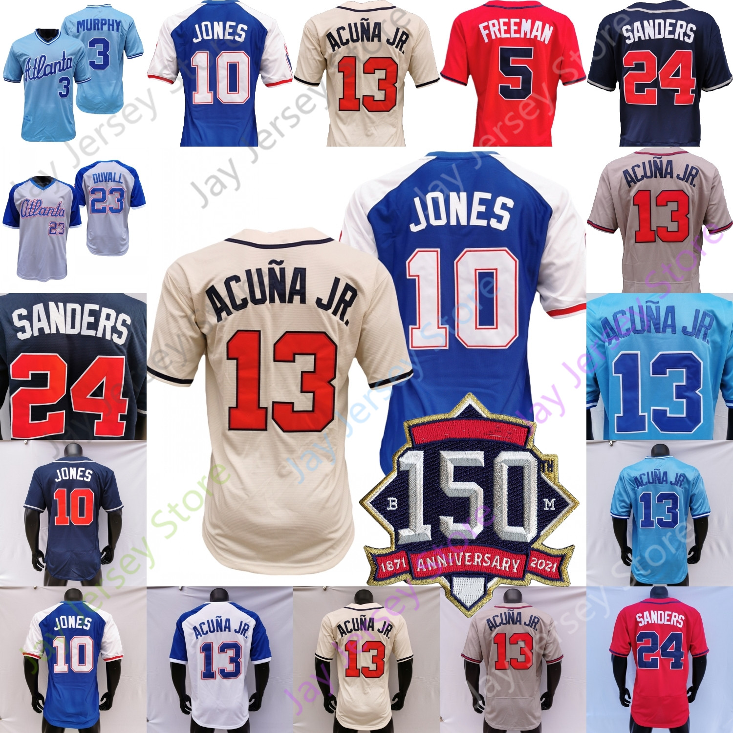 2021 Jorge Soler Jersey Joc Pederson Max Fried Ozzie Albies Freddie Freeman Dansby Swanson Ronald Acuna Jr. Marcell Ozuna Riley Inciarte Jackson Pache Adrianza, New player's versions white
2021 Jorge Soler Jersey Joc Pederson Max Fried Ozzie Albies Freddie Freeman Dansby Swanson Ronald Acuna Jr. Marcell Ozuna Riley Inciarte Jackson Pache Adrianza, New player's versions white