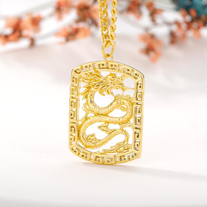 Pendant Necklaces Fashion Dragon For Women Men Vintage Gold Chain Punk Necklace Mascot Ornaments Jewelry Gifts Boyfriend
Pendant Necklaces Fashion Dragon For Women Men Vintage Gold Chain Punk Necklace Mascot Ornaments Jewelry Gifts Boyfriend