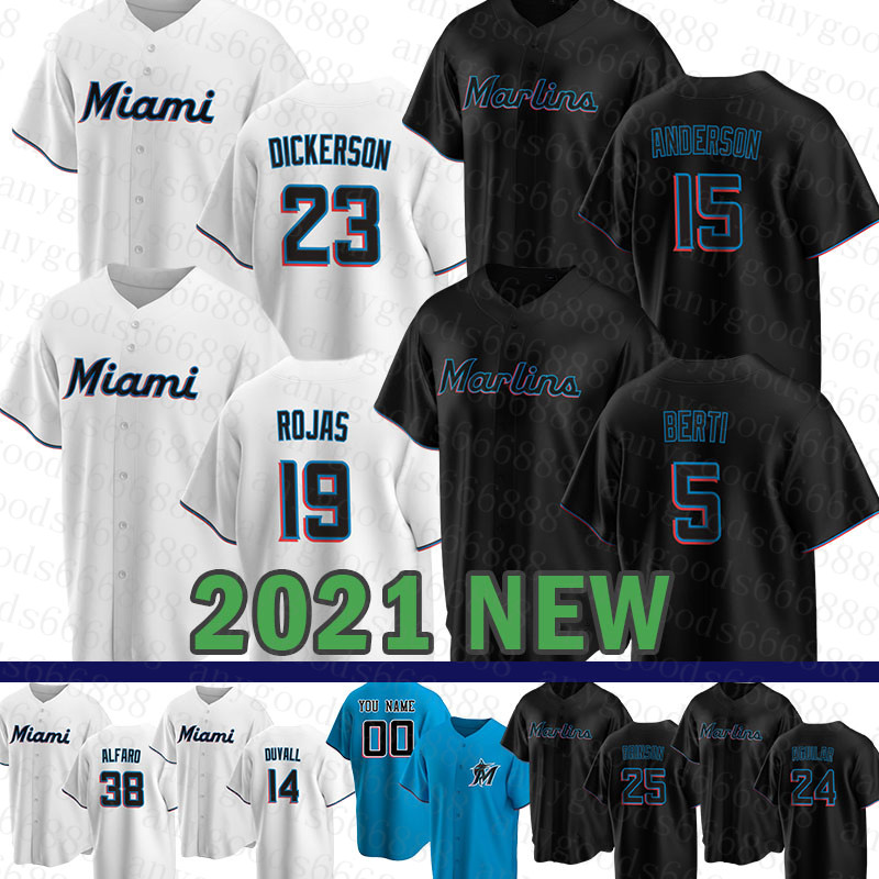 Miami Custom Marlins Baseball Jersey 15 Brian Anderson 25 Lewis Brinson 5 Jon Berti 24 Jesus Aguilar 26 Garrett Cooper 51 James Hoyt 52 Bass, Blue;black
Miami Custom Marlins Baseball Jersey 15 Brian Anderson 25 Lewis Brinson 5 Jon Berti 24 Jesus Aguilar 26 Garrett Cooper 51 James Hoyt 52 Bass, Blue;black