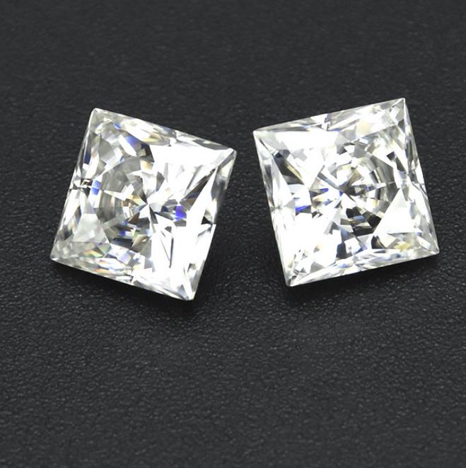 Princess Cut EF Color Moissanite Loose Diamond with Box and Certification for Rings VVS1 Gemstones Excellent Pass MoissanTester
Princess Cut EF Color Moissanite Loose Diamond with Box and Certification for Rings VVS1 Gemstones Excellent Pass MoissanTester
