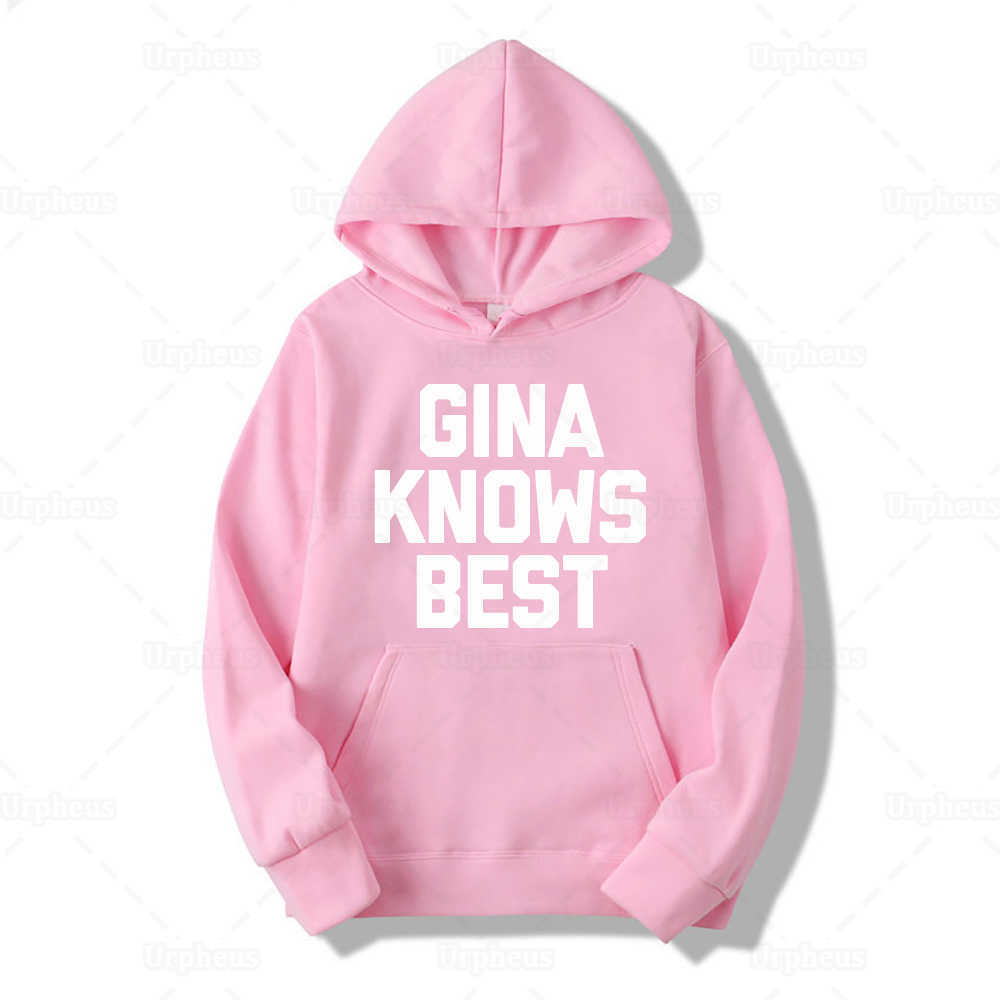 Brooklyn Nine Merch Gina Knows Hoodie Sweatershirt Same Style Graphic Hoodies 210910