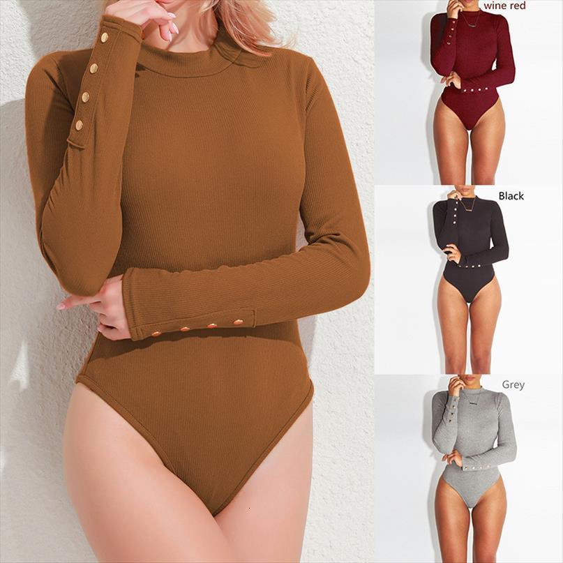 long sleeve bodysuit fashion stretch women romper with button solid slim casual ladies rompers spring clothing, Black;white
long sleeve bodysuit fashion stretch women romper with button solid slim casual ladies rompers spring clothing, Black;white