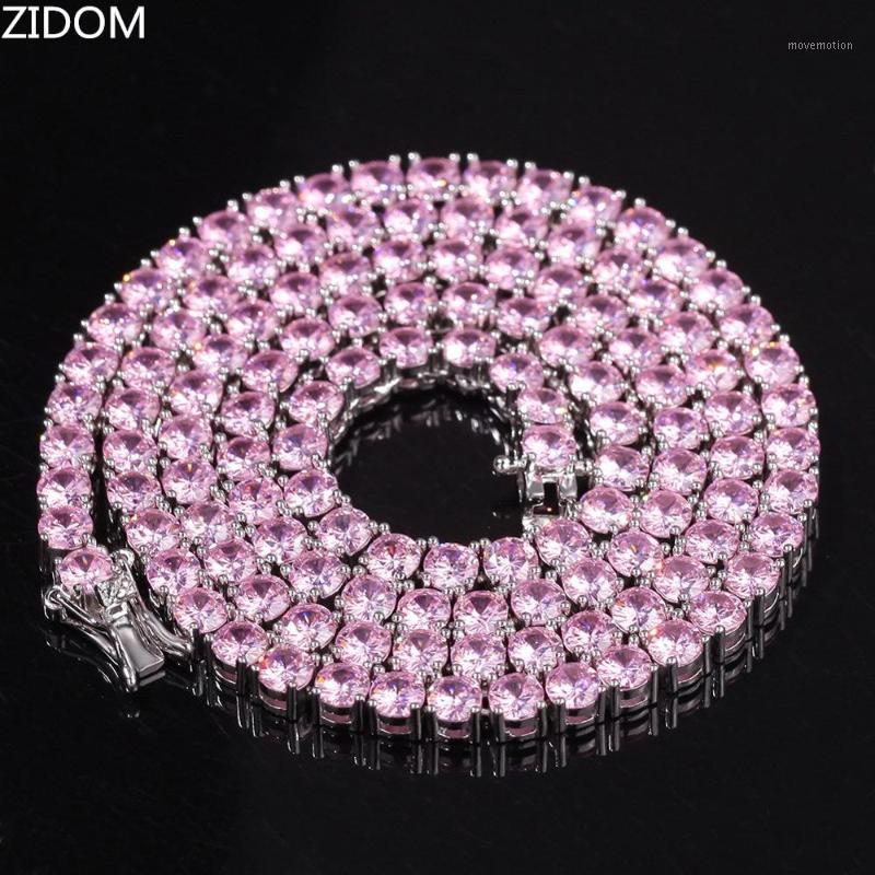 Men/Women Hip Hop Iced Out Bling Tennis Chain Necklace High Quality 4mm Pink Chains Necklaces Hiphop Fashion Jewelry Gift
Men/Women Hip Hop Iced Out Bling Tennis Chain Necklace High Quality 4mm Pink Chains Necklaces Hiphop Fashion Jewelry Gift