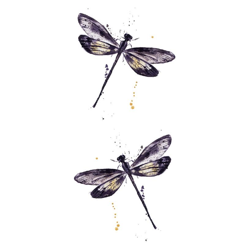 Temporary Tattoos Dragonfly Watercolor Tattoo Sticker Waterproof Adult Men Women Arm Shoulder Back Makeup 10.5X6cm
Temporary Tattoos Dragonfly Watercolor Tattoo Sticker Waterproof Adult Men Women Arm Shoulder Back Makeup 10.5X6cm