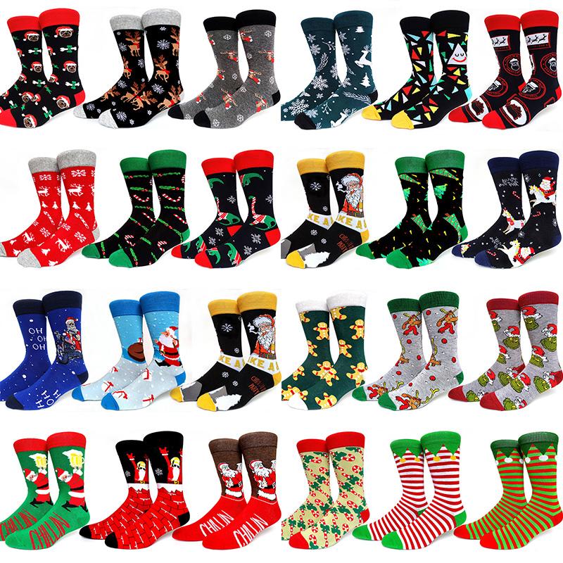 Men's Socks 59 Style Men Christmas Funny Xmas Santa Claus Tree Snowflake Elk Snow Cotton Tube Crew Happy Sock Year Sokken, Black
Men's Socks 59 Style Men Christmas Funny Xmas Santa Claus Tree Snowflake Elk Snow Cotton Tube Crew Happy Sock Year Sokken, Black