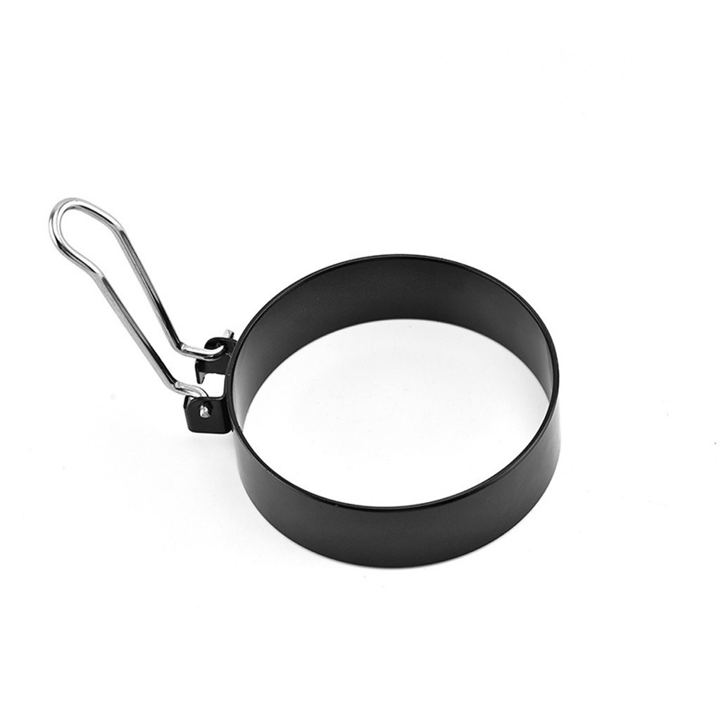 4/5 Stainless steel adhesive roll handling round rings shaping pancakes ring molds round egg pancake mould