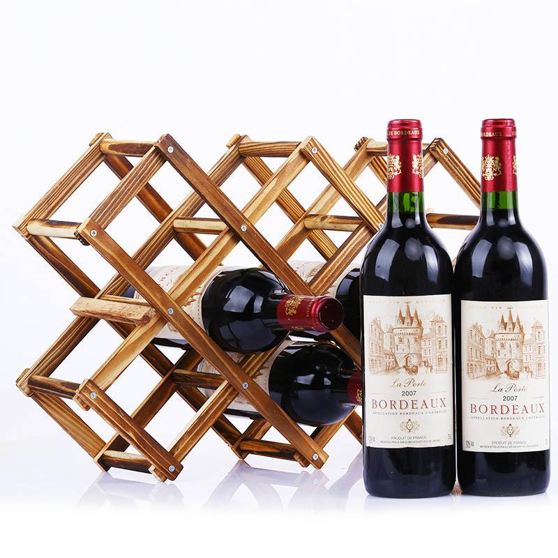 Tabletop Wine Racks Creative Wooden Bottle Holders Practical Collapsible Living Room Decorative Cabinet Red Display Storage
Tabletop Wine Racks Creative Wooden Bottle Holders Practical Collapsible Living Room Decorative Cabinet Red Display Storage