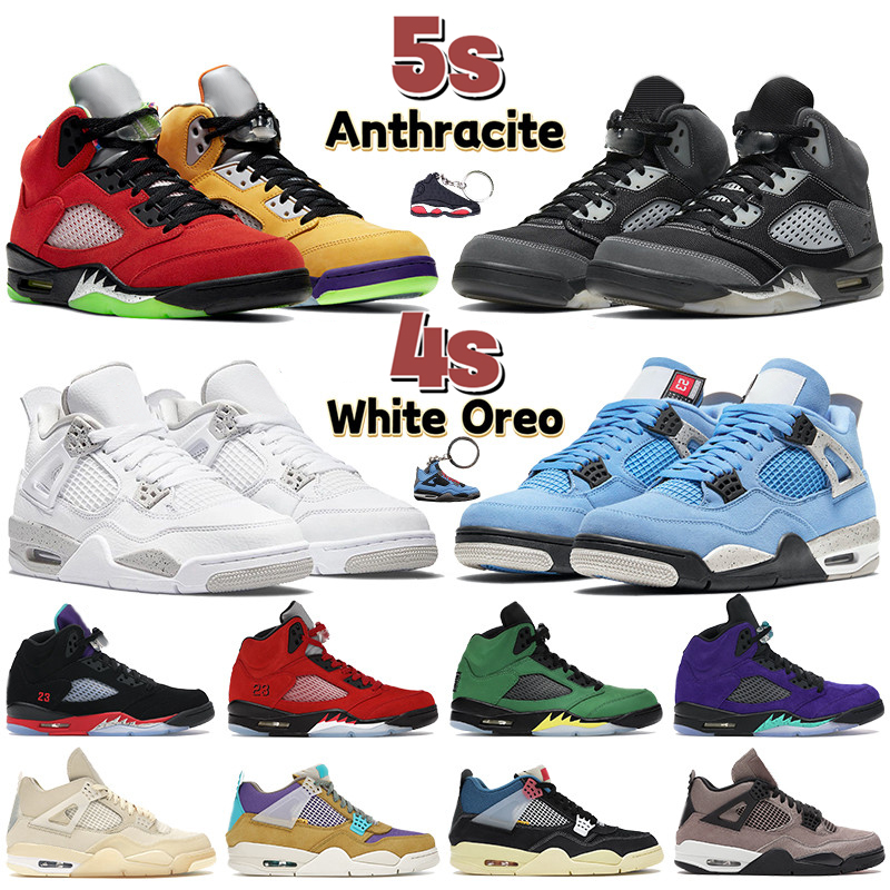 Low 2022 4 4s 5 5s Basketball Shoes Bluebird University Blue Racer Blue What the White Oreo Black Cat Shattered Backboard Shimmer Men Women, 41 unc pe
Low 2022 4 4s 5 5s Basketball Shoes Bluebird University Blue Racer Blue What the White Oreo Black Cat Shattered Backboard Shimmer Men Women, 41 unc pe
