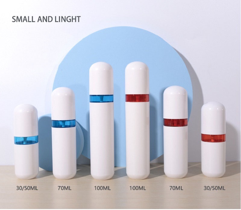 30ml 50ml 70ml 100ml Plastic spray or lotion pump capsule milk bottle cosmetic packaging bottles - view 9