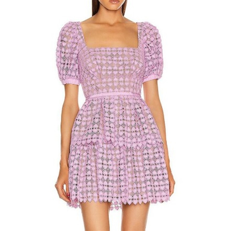 Vintage Heart Shape Pink Lace Women Dress 2020 Summer Elegant Puff Sleeve A-line Mini Dress Female, Black;gray
Vintage Heart Shape Pink Lace Women Dress 2020 Summer Elegant Puff Sleeve A-line Mini Dress Female, Black;gray