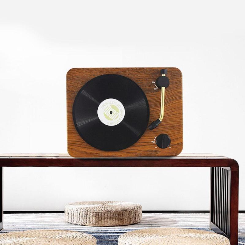 Portable Speakers Original Retro Wireless Bluetooth Speaker Player Card Mini Vinyl Record Multi-function N7S0
Portable Speakers Original Retro Wireless Bluetooth Speaker Player Card Mini Vinyl Record Multi-function N7S0