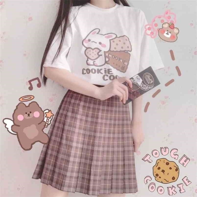 QWEEK Kawaii Tshirt Women Fashion Shirt Short Sleeve Loose ops Cute Print Clothes Japanese Jk Graphic Shirts 210708, White
QWEEK Kawaii Tshirt Women Fashion Shirt Short Sleeve Loose ops Cute Print Clothes Japanese Jk Graphic Shirts 210708, White