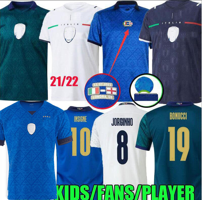 euro final 2021 Italy Ultraweave soccer Jerseys INSIGNE champions 21 22 Immobile Jorginho BONUCCI verratti Chiesa LOCATELLI kids kit maglie da calcio fans player, Ultraweave kit +patch 1
euro final 2021 Italy Ultraweave soccer Jerseys INSIGNE champions 21 22 Immobile Jorginho BONUCCI verratti Chiesa LOCATELLI kids kit maglie da calcio fans player, Ultraweave kit +patch 1