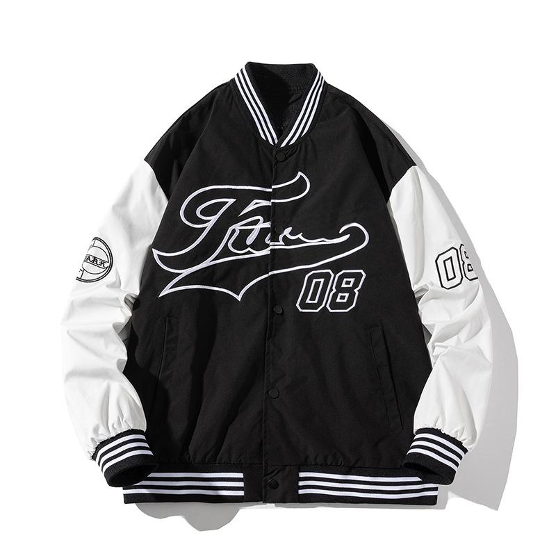 Men's Jackets Streetwear Baseball Jacket Men Women Varsity Japanese Letter Embroidery Patchwork Spring Autumn Couples Clothes, Black;brown
Men's Jackets Streetwear Baseball Jacket Men Women Varsity Japanese Letter Embroidery Patchwork Spring Autumn Couples Clothes, Black;brown