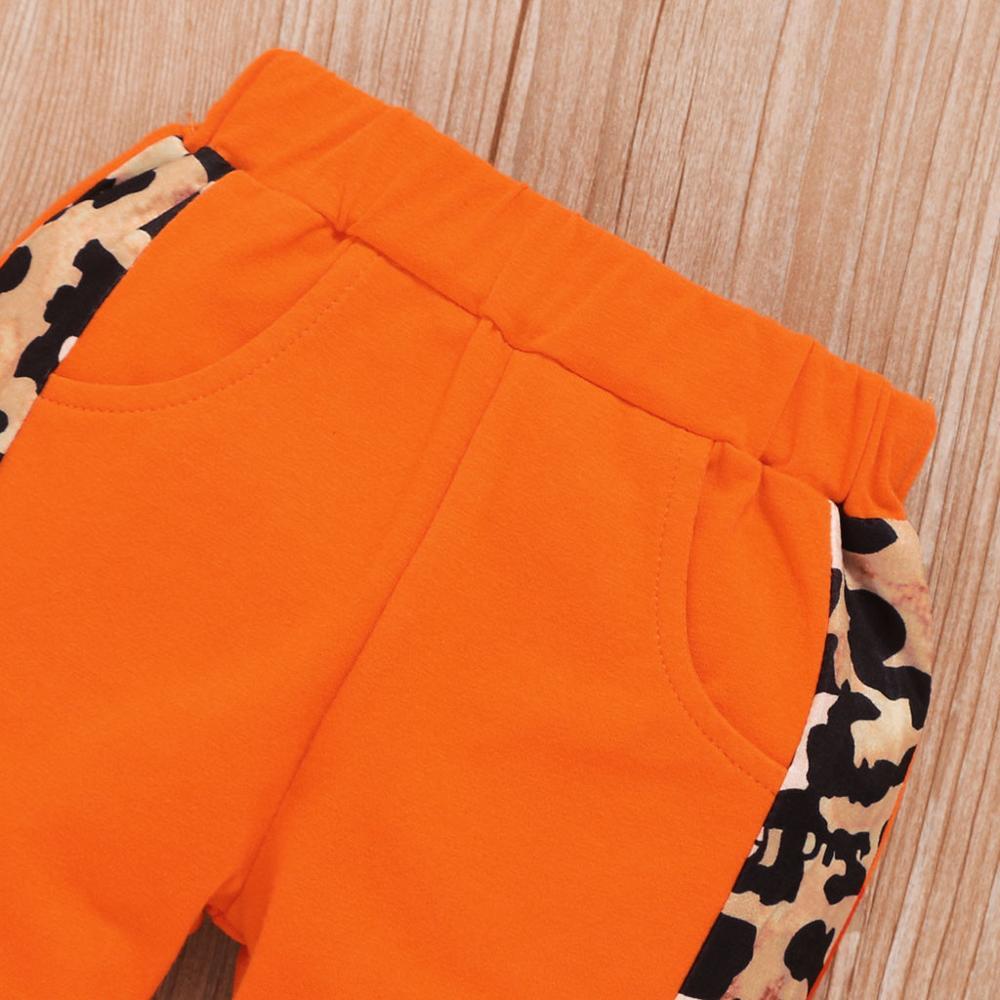 Baby Girl Sweet Leopard Baby's Sets 210521