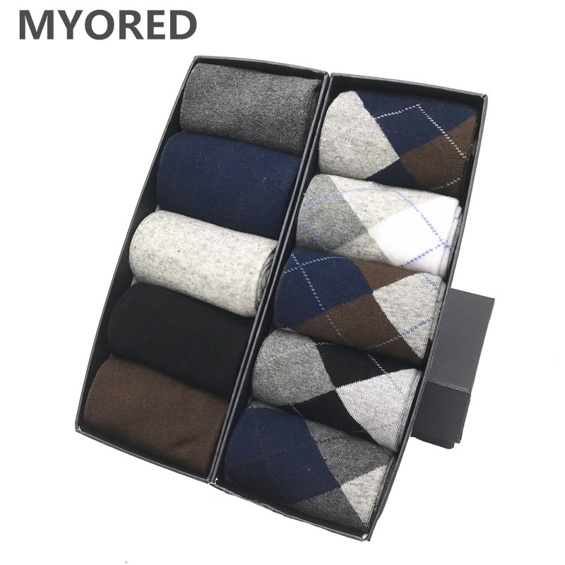 MYORED drop shipping combed cotton sos mens crew business sos classical solid color plaid sosCalcetines de hombre, 5 pairs of socks
MYORED drop shipping combed cotton sos mens crew business sos classical solid color plaid sosCalcetines de hombre, 5 pairs of socks