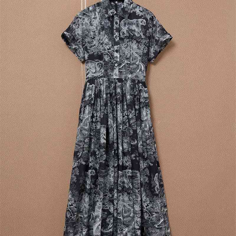 Truevoker European High Street 100% Cotton Dress Lady Long Sleeve Vintage Print Pocket Prom Robe Mujer Festa Vestidos 210602, Black
Truevoker European High Street 100% Cotton Dress Lady Long Sleeve Vintage Print Pocket Prom Robe Mujer Festa Vestidos 210602, Black
