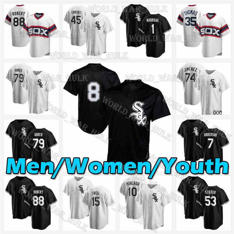 8 Bo Jackson Jersey 74 Eloy Jimenez 7 Tim Anderson Jiménez Retro Chicago White Sox Carlos Rodon Mesh Black Men Women Youth, Blue;black
8 Bo Jackson Jersey 74 Eloy Jimenez 7 Tim Anderson Jiménez Retro Chicago White Sox Carlos Rodon Mesh Black Men Women Youth, Blue;black