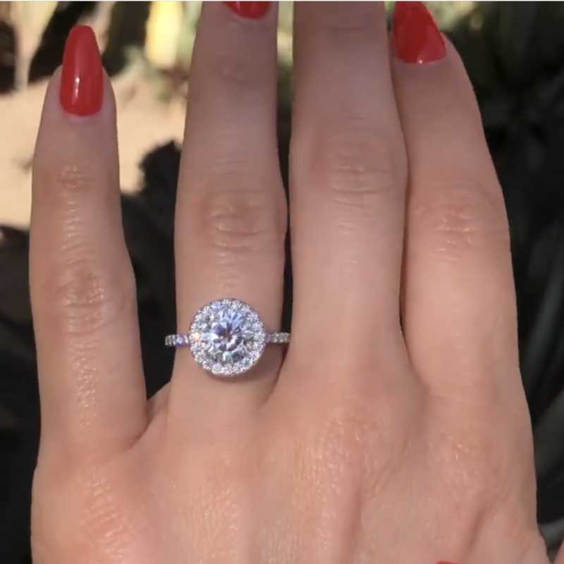 Cluster Rings Real Solid 100% 925 Sterling Silver 1ct Round Diamond Solitaire Simple Thin For Women Wedding Finger Jewelry
Cluster Rings Real Solid 100% 925 Sterling Silver 1ct Round Diamond Solitaire Simple Thin For Women Wedding Finger Jewelry
