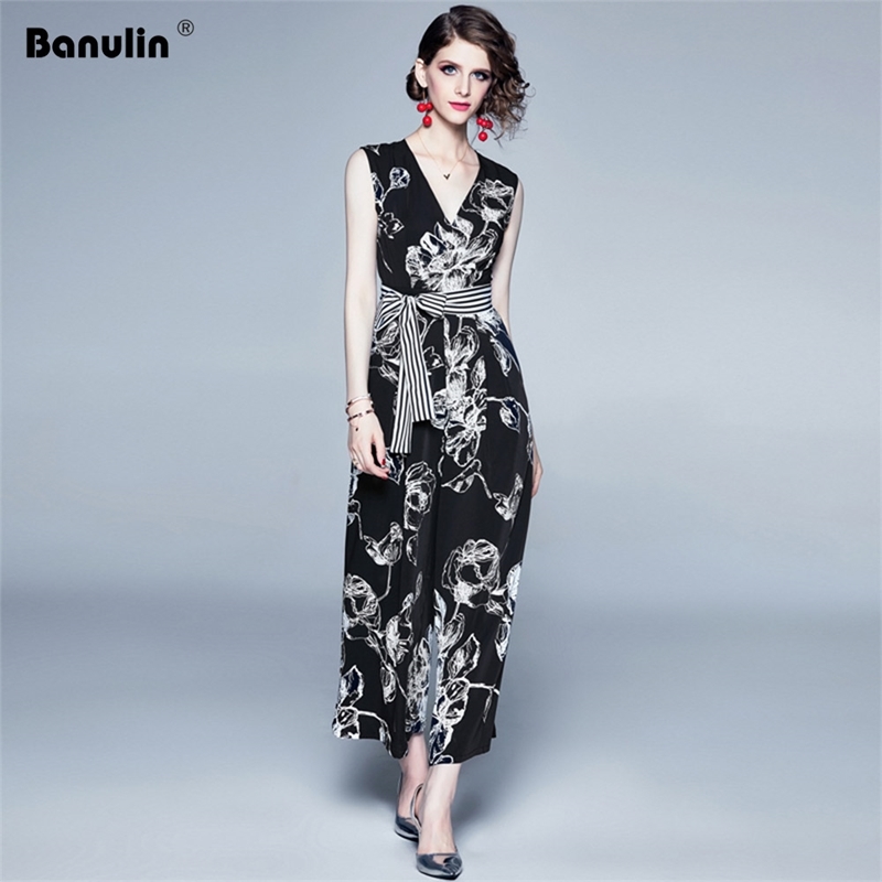 Banulin Celebrity Runway Jumpsuits For Women Summer Sexy Black Bow Romper Long Jumpsuit V-neck Wide Leng Playsuit 210603, Design and color
Banulin Celebrity Runway Jumpsuits For Women Summer Sexy Black Bow Romper Long Jumpsuit V-neck Wide Leng Playsuit 210603, Design and color