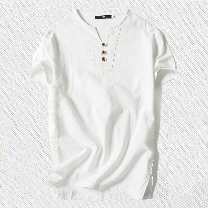 Men's T Shirts Plus Size 5XL 6XL 8XL 9XL large Oversized T Shirt Linen Short Sleeve Tee Shirt Male Summer Men T-shirt Big Size 210329